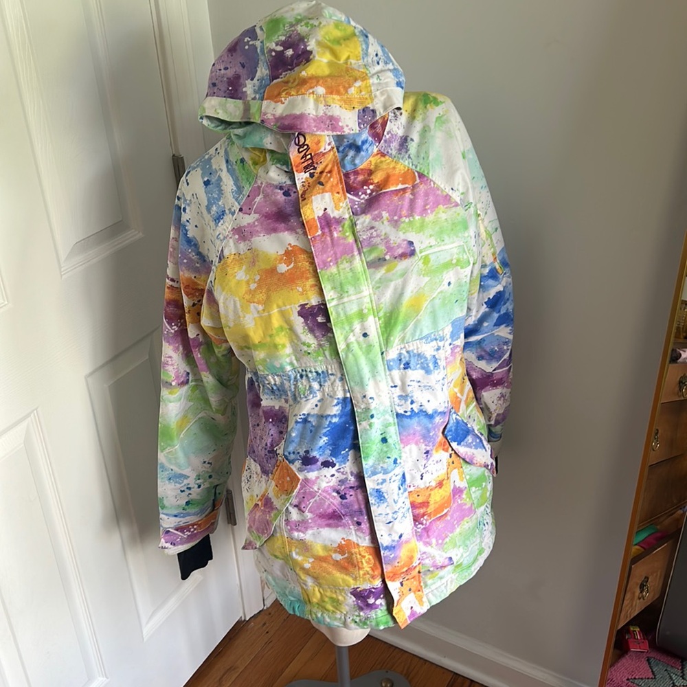 Billabong water color women’s snowboarding jacket